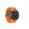 Samsung Galaxy Watch Ultra 3,81 cm (1,5 cala) AMOLED 47 mm Cyfrowy 480 x 480 pikseli Dotykowy 4G Szary, Tytan Wi-Fi GPS (satelitarny)