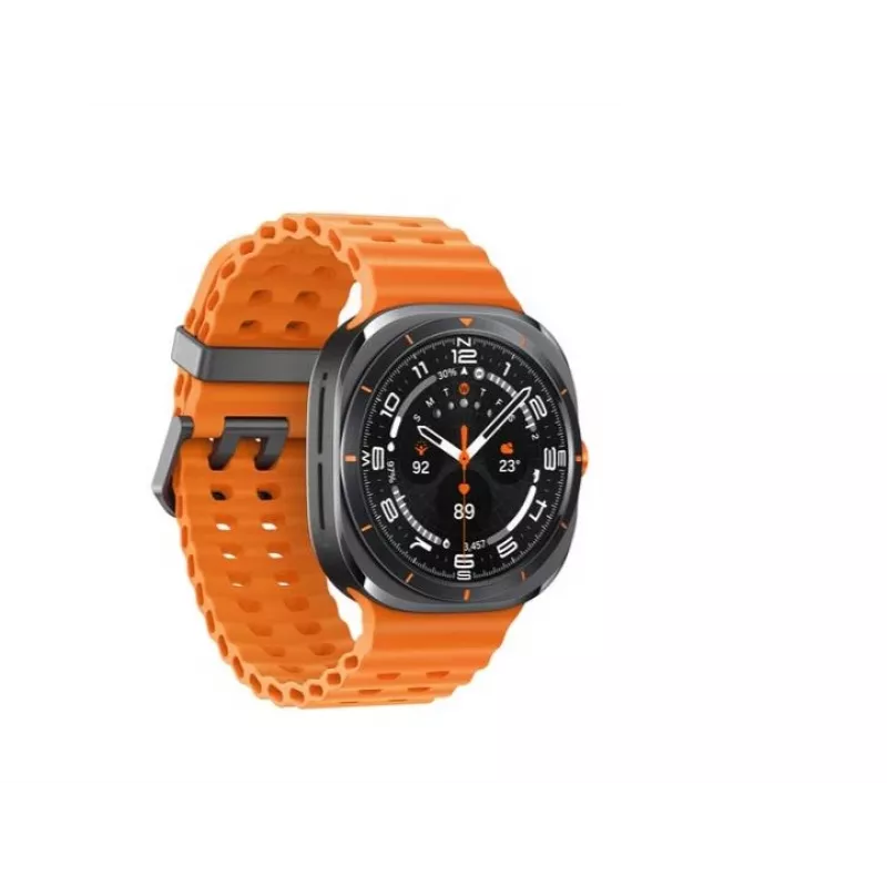 Samsung Galaxy Watch Ultra 3,81 cm (1,5 cala) AMOLED 47 mm Cyfrowy 480 x 480 pikseli Dotykowy 4G Szary, Tytan Wi-Fi GPS (satelitarny)