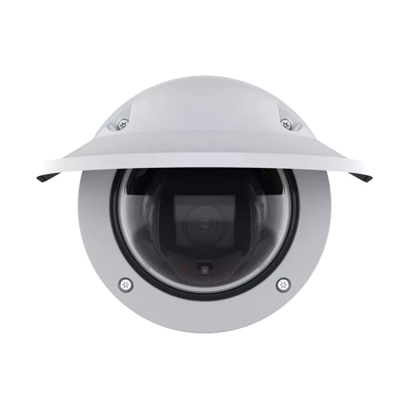 Kopułkowa kamera IP AXIS P3277-LVE — 2592×1944, 30 kl./s, sufit/ściana, wewnątrz i na zewnątrz, 1/2,8 cala CMOS, 104° HFOV