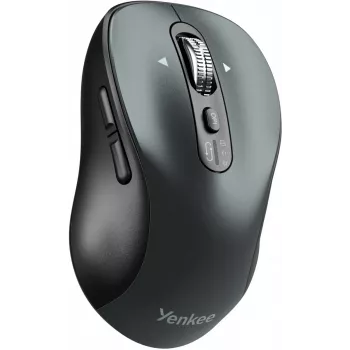 Przewodowa ergonomiczna mysz komputerowa YENKEE YMS2010BK — kompaktowa konstrukcja, połączenie przewodowe