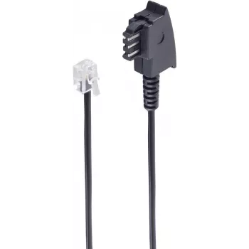 Kabel telefoniczny ShiverPeaks BS70046 6 m czarny
