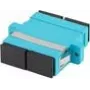 Adapter światłowodowy LANBERG MM SC/UPC DX OM3