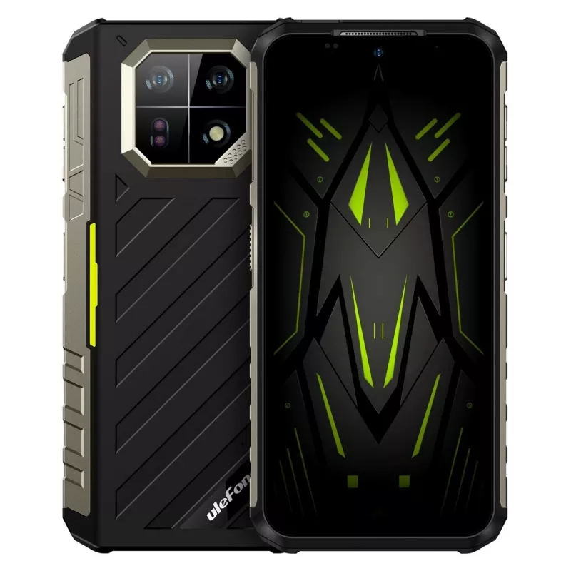 Wytrzymały smartfon UleFone Armor 22 4G, 9 GB RAM, 128 GB pamięci, IP69K, zielony