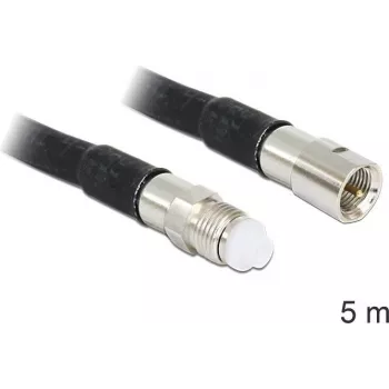 Kabel koncentryczny DeLOCK 88668 5m FME Czarny