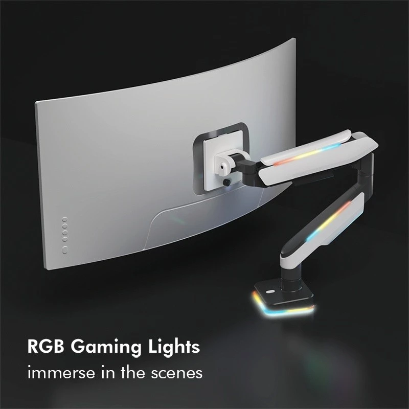 Uchwyt do monitora, 17-49 cali, gaming, sprężyna gazowa