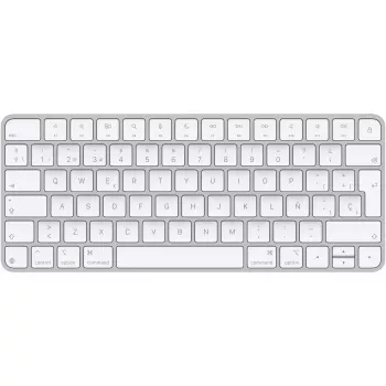 Apple Magic klawiatura Universal USB Bluetooth QWERTY Spanish biały