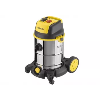 Odkurzacz do czyszczenia na mokro/sucho STANLEY SXVC30XTDE zbiornik 30 L, 1600 W, wąż 2 m, przewód 2,5 m