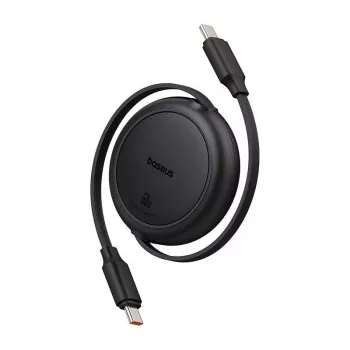 Baseus Free2Pull Mini kabel USB USB-C do USB-C, 60W, 1, (czarny)