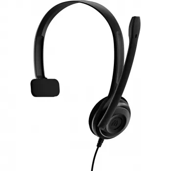 Sennheiser PC 7 USB Headset Słuchawki przewodowe na pałąku do biura/centrum telefonicznego USB Type-A Czarny