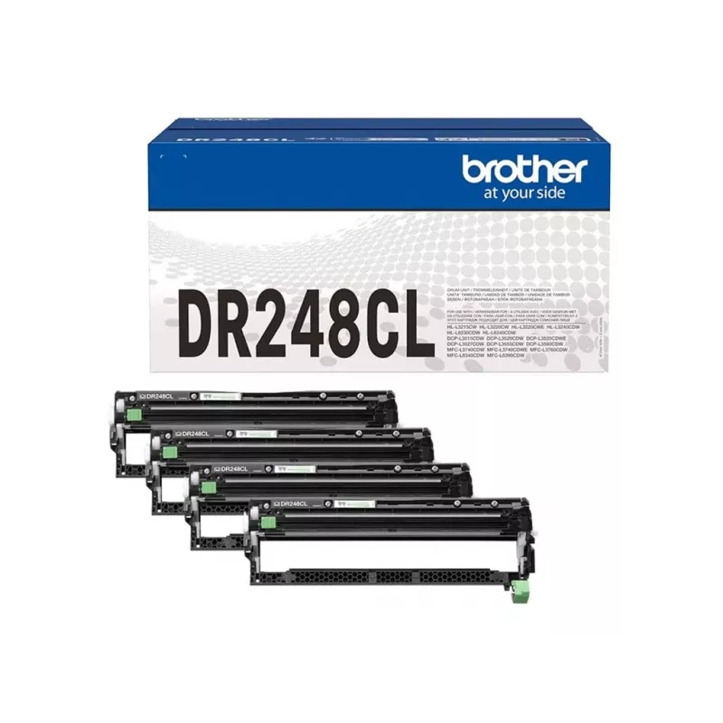 Brother DR-248CL bęben do drukarki Oryginalny 4 szt. Zestaw wielosztukowy