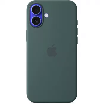 Etui silikonowe Apple iPhone 16 Plus z MagSafe – Jeziorna zieleń