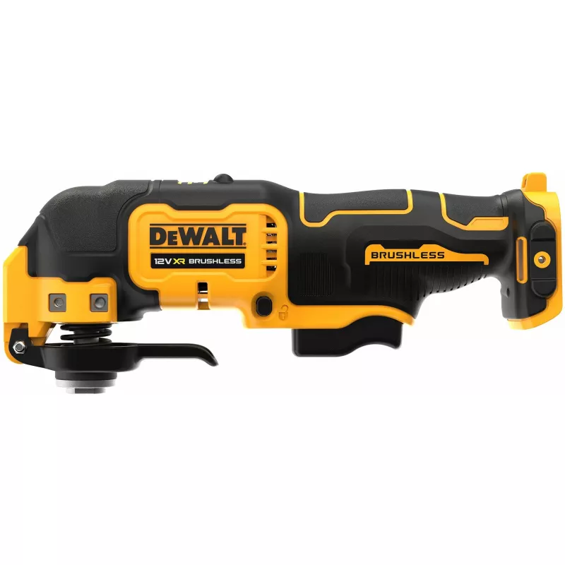 Wielofunkcyjne narzędzie oscylacyjne DeWalt DCS353NT-XJ, bezszczotkowe, akumulatorowe, 12 W, 840 g, czarno-żółte