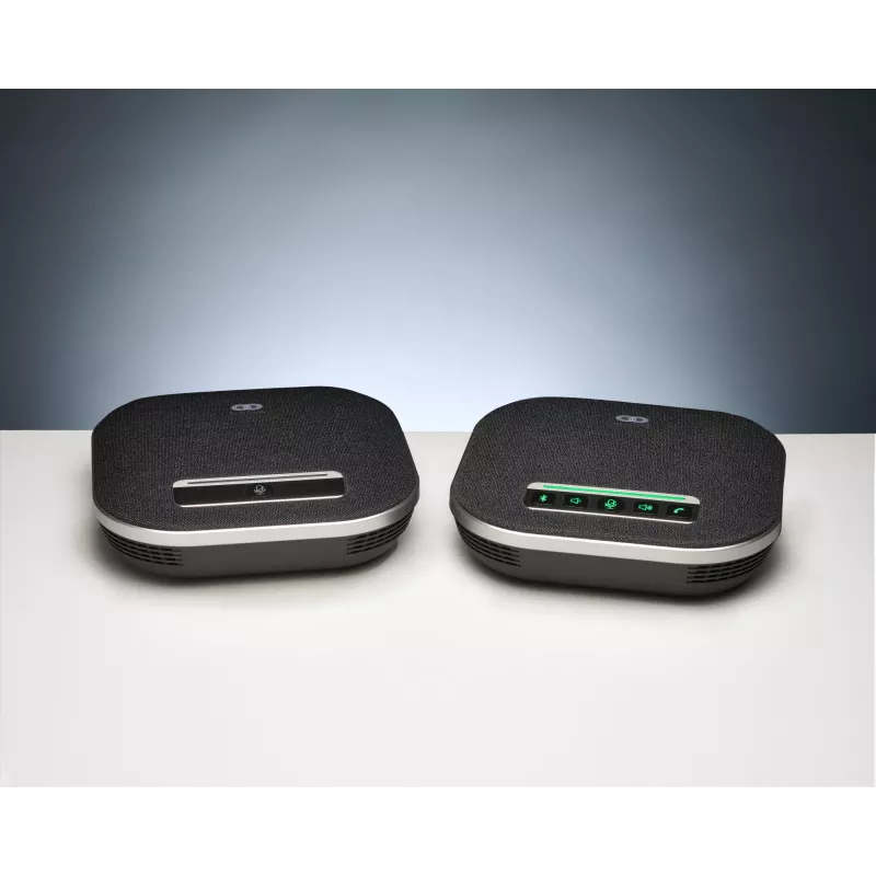 Głośnik konferencyjny Boom Collaboration GEMINI z wbudowanym mikrofonem, Bluetooth i USB, czarny