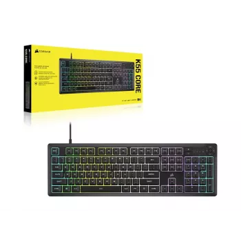 K55 Core RGB czarna klawiatura mechaniczna