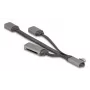 DeLOCK 64303 USB 3.2 Gen 1 Type-C Hub 5000 Mbit/s Szary