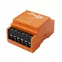 Przekaźnik elektryczny Shelly i4 Gen3 pomarańczowy Wi‑Fi 2,4 GHz 1 W 110–240 V 4-kanałowy