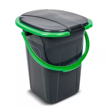 Pojemnik na odpady Greenblue GB320BB Czarny Niebieski Plastik 19L