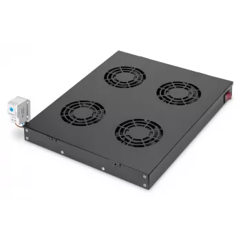 Panel wentylowany Digitus DN-19 FAN-4-HO-SW