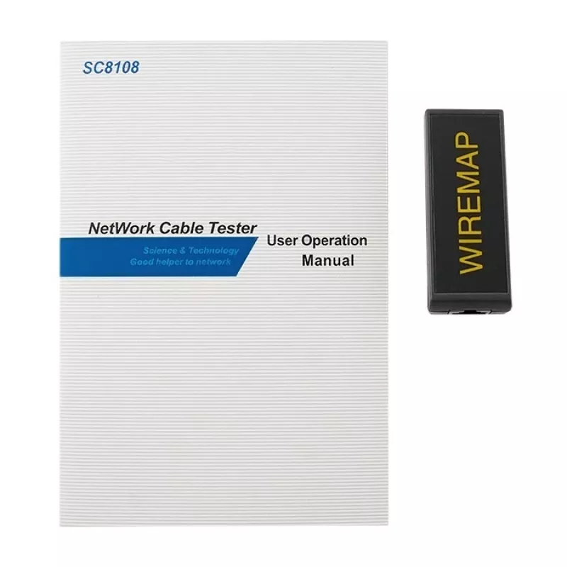 Tester kabli QOLTEC 54279 — narzędzie do testowania RJ45, RJ12, BNC