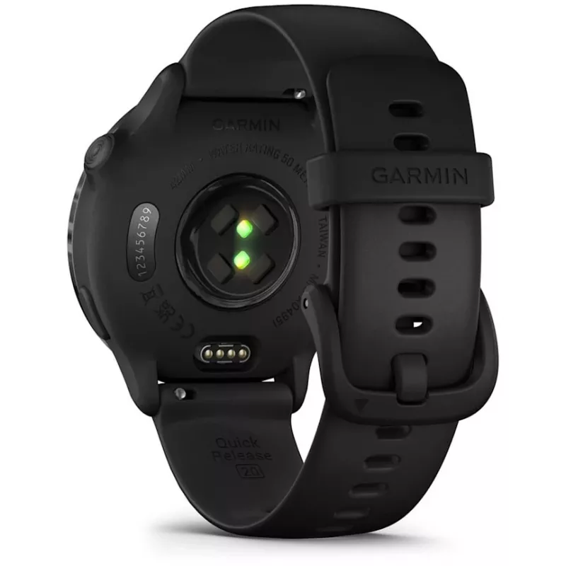 Garmin vívoactive 6 3,05 cm (1,2) AMOLED 42 mm Cyfrowy 390 x 390 pikseli Ekran dotykowy Czarny Wi-Fi GPS (satelitarny)
