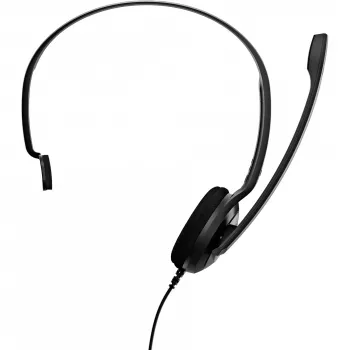 Sennheiser PC 7 USB Headset Słuchawki przewodowe na pałąku do biura/centrum telefonicznego USB Type-A Czarny