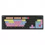 Logickeyboard ASTRA 2 USB QWERTZ Klawiatura Czarna Pełnowymiarowa 108 klawiszy