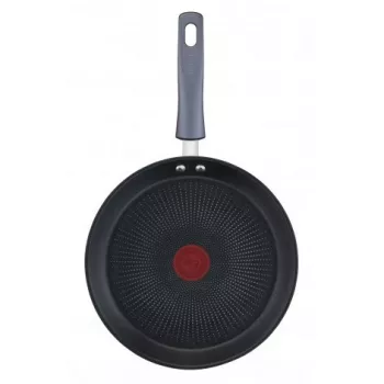 Patelnia do naleśników Tefal Daily Cook G7313855, 25 cm, nieprzywierająca, podstawa ze stali nierdzewnej, uchwyt z bakelitu, Thermo-Signal