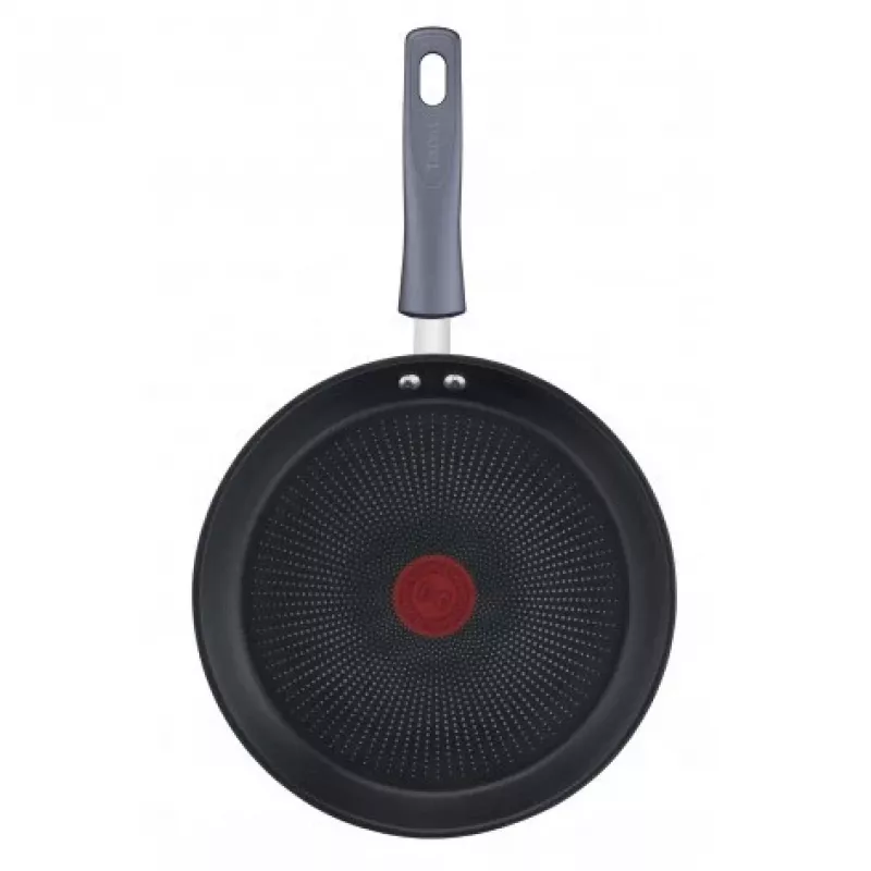 Patelnia do naleśników Tefal Daily Cook G7313855, 25 cm, nieprzywierająca, podstawa ze stali nierdzewnej, uchwyt z bakelitu, Thermo-Signal