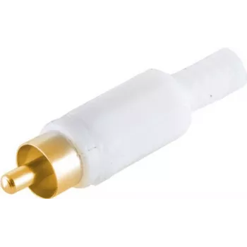 shiverpeaks BS51400-WG złącze przewodowe RCA białe (BS51400-WG)