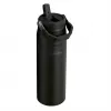 Termos Stanley IceFlow Butelka z odchylaną słomką 700 ml Czarny (10-11283-143)
