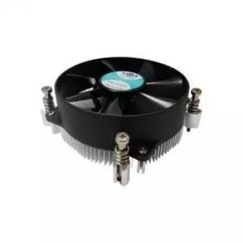 Inter-Tech K-5 - procesor - Chłodzenie - Socket 1150 - Socket 1155 - Socket 1156 - Core i3 - Core i5 - Core i7 - Aluminium - 92 x 92 x 25 mm (88885250)