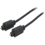 shiverpeaks 1.0m Toslink - Toslink - TOSLINK - Męski - TOSLINK - Męski - Złoty - Czarny (Bs69004-1.0)