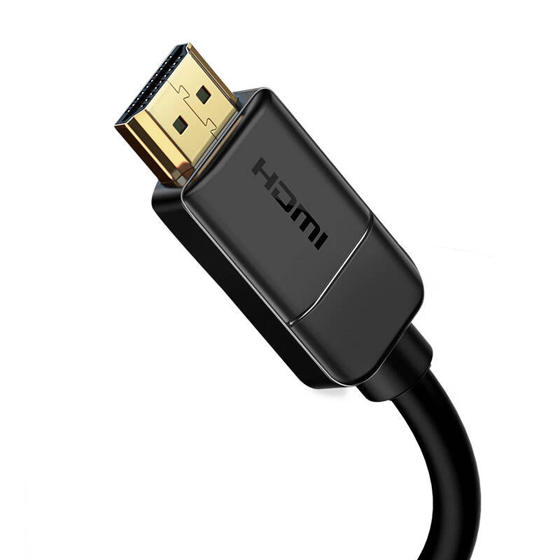 Przewód Baseus 2x HDMI 2.0 4K 30Hz, 3D, HDR, 18Gbps, 8m (czarny)