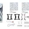 Zestaw chłodzenia cieczą Cooler Master MasterLiquid 240L Core ARGB biały — chłodnica 240 mm, wentylatory 120 mm, obsługa gniazd LGA1700/AM5/AM4 i starszych