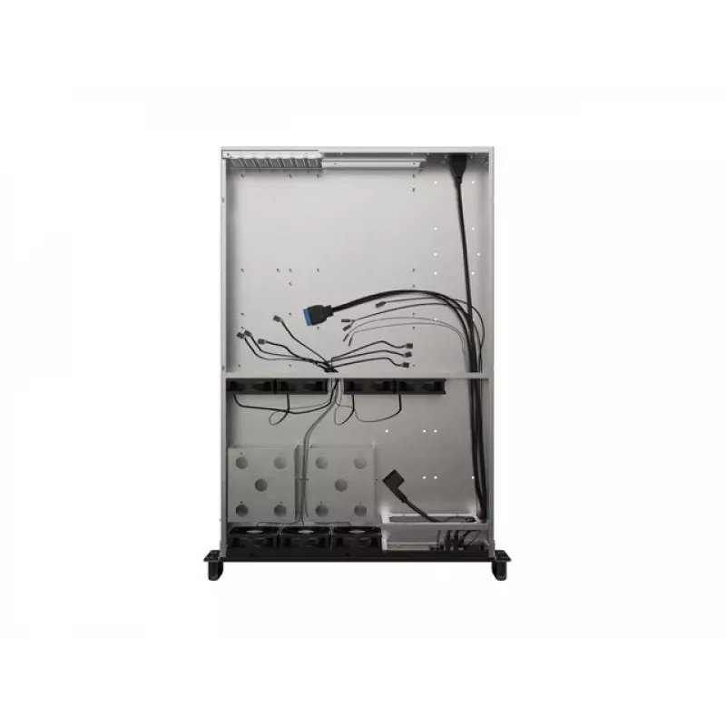 Obudowa rack Lanberg SC01-6502-12B 2U czarna 7 wentylatorów
