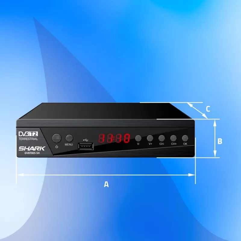 Cyfrowy tuner telewizyjny MANTA DVBT005-SH DVB-T/T2 obsługa HEVC