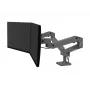 Ergotron LX Pro - Zestaw montażowy (podwójne ramię) - modułowy - na 2 monitory LCD - obok siebie - aluminium - ciemnoszary - Rozmiar ekranu: do 68,6 cm (do 27 cali) (45-686-293)
