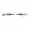 Kabel HDMI DeLOCK 85729 2 m HDMI Typ A Standard Czarny Złoty