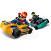 Klocki konstrukcyjne LEGO 60400 City Gokarty z zawodnikami – zestaw z minifigurkami i pojazdami