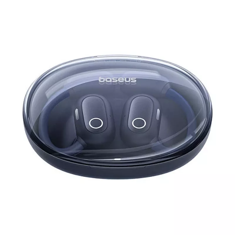 Baseus Eli Sport 1 Open-Ear TWS Cosmic Czarny z kablem USB