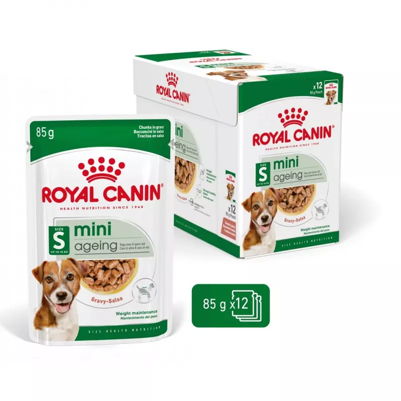 Mokra karma dla psów Royal Canin Mini Ageing 12+ Adult saszetka 85 g — małe rasy, drób, senior