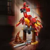 LEGO składany Fawkes — model Feniksa Dumbledore'a 76448, 299 elementów, wysokość 160 mm, wiek 8+