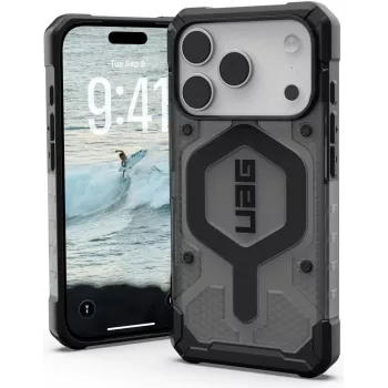 UAG Urban Armor Gear Etui Pathfinder MagSafe | Apple iPhone 17 Pro | popielaty (szary przezroczysty)/czarny | 114551113140 (114551113140)