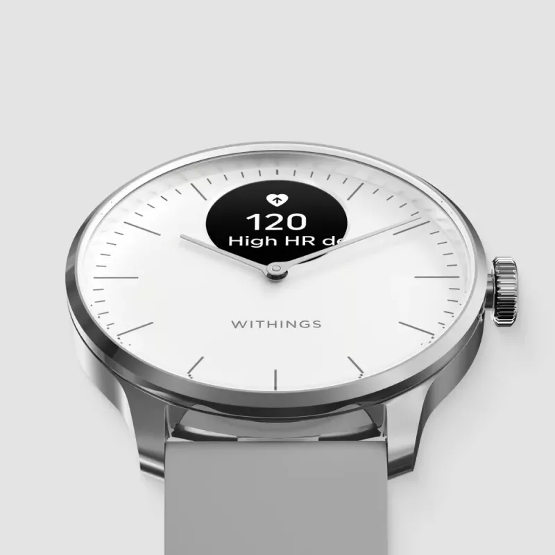 Withings ScanWatch Light OLED 37 mm Hybrydowy Złoty