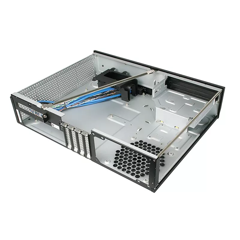 SilverStone MILO ML03 - Desktop - Mikro-ATX - bez zasilacza (ATX / PS/2) - Czarny - USB/Audio (SST-ML03B-R)