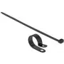 Opaska drabinkowa DeLOCK 18876 Nylon Czarna 300mm 10 szt.