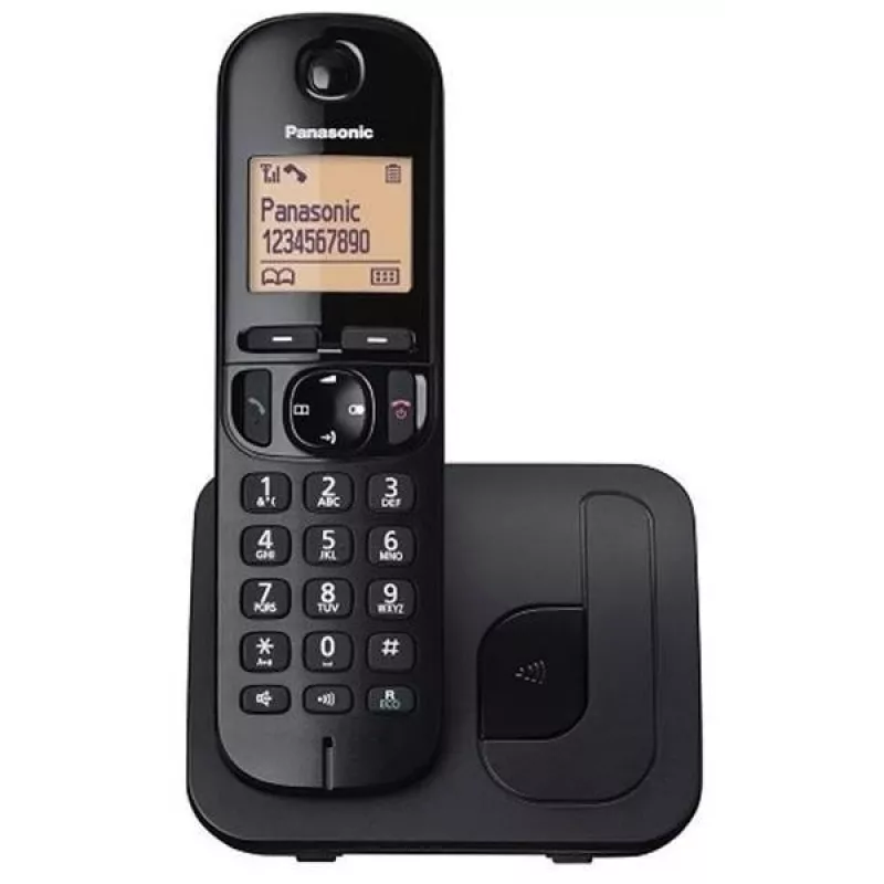 Panasonic KX-TGC 210 PDB Telefon DECT Czarny z Identyfikacją Rozmówcy