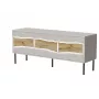 Cama INSERTO 3D szafka TV 143.5x40x61.5 kaszmir + LED