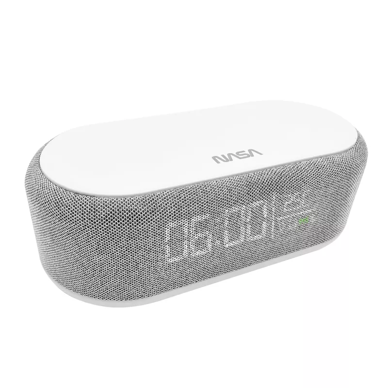 Głośnik Bluetooth, budzik i ładowarka bezprzewodowa Nasa SPC400