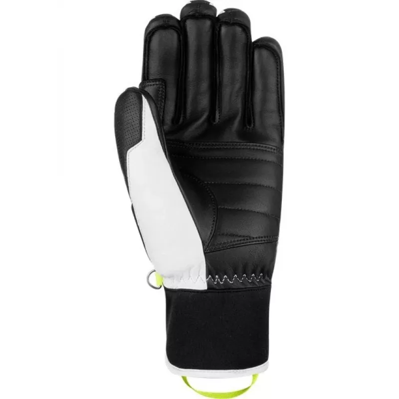 REUSCH MASTER PRO RĘKAWICE MASTER PRO ROZMIAR 8.5 czarne, białe i żółte